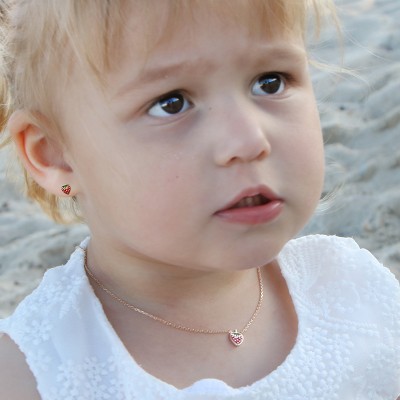 Gold-Plated NECKLACE Email Baby's collection