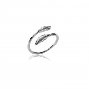 BAGUE ARGENT 925 RHODIE