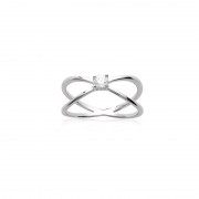 BAGUE ARGENT 925 RHODIE