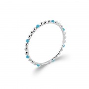 BAGUE ARGENT 925 RHODIE EMAIL