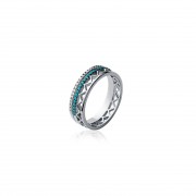 BAGUE ARGENT 925 RHODIE