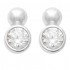 Silver Earrings 925 Rhodium plated Collection "Diamonds" Silver Earrings 925 Rhodium plated Collection "Diamonds"