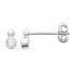 Silver Earrings 925 Rhodium plated Collection "Diamonds" Silver Earrings 925 Rhodium plated Collection "Diamonds"