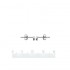 Silver Earrings 925 Rhodium plated Ø 3 Silver Earrings 925 Rhodium plated Ø 3