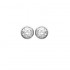 Silver Earrings 925 Rhodium plated Ø 5 Silver Earrings 925 Rhodium plated Ø 5