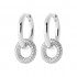 Silver Earrings 925 Rhodium plated Collection "Diamonds" Silver Earrings 925 Rhodium plated Collection "Diamonds"