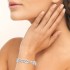 SILVER BRACELET 925 RHODIUM PLATED Collection "Bohéme" SILVER BRACELET 925 RHODIUM PLATED Collection "Bohéme"