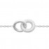SILVER BRACELET 925 RHODIUM PLATED Collection "Diamonds" SILVER BRACELET 925 RHODIUM PLATED Collection "Diamonds"