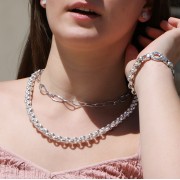 BRACELET ARGENT 925 RHODIE