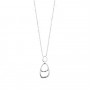 COLLIER ARGENT 925 RHODIE Collection "Bohème"