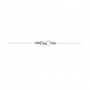 COLLIER ARGENT 925 RHODIE OZ