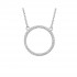 COLLIER ARGENT 925 RHODIE Collection "Glamour" COLLIER ARGENT 925 RHODIE Collection "Glamour"