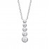 COLLIER ARGENT 925 RHODIE avec Zirconium COLLIER ARGENT 925 RHODIE avec Zirconium