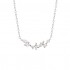 SILVER NECKLACE 925 RHODIE Collection "Diamonds" SILVER NECKLACE 925 RHODIE Collection "Diamonds"