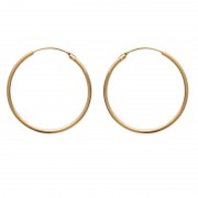 CREOLES Plaqué or Ø 35