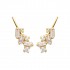 Earrings Gold plated 18Kt collection "Diamonds" Earrings Gold plated 18Kt collection "Diamonds"