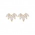 Earrings Gold plated 18Kt collection "Diamonds" Earrings Gold plated 18Kt collection "Diamonds"