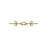 Earrings Gold plated 18Kt Serti clos 4 griffes ronds Ø 3 Earrings Gold plated 18Kt Serti clos 4 griffes ronds Ø 3