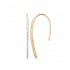 Earrings Gold plated 18Kt collection "Diamonds" Earrings Gold plated 18Kt collection "Diamonds"