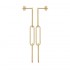 Earrings Gold plated 18Kt collection "Trombone" Earrings Gold plated 18Kt collection "Trombone"