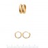 Earrings Gold plated 750 3mic Earrings Gold plated 750 3mic