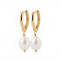 Earrings Gold plated 18Kt collection "Perles" Earrings Gold plated 18Kt collection "Perles"