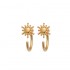 Earrings Gold plated 18Kt collection "Mon soleil" Earrings Gold plated 18Kt collection "Mon soleil"