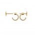 Earrings Gold plated 18Kt collection "Mon soleil" Earrings Gold plated 18Kt collection "Mon soleil"