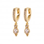 BOUCLES D'OREILLES Plaqué or Collection "Le Chic Oriental"
