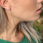 BOUCLES D'OREILLES Plaqué or Collection "Urban"