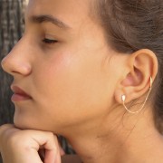 BOUCLES D'OREILLES Plaqué or Collection "Le Chic Oriental"