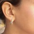 Earrings Gold plated 18Kt collection "Diamonds" Earrings Gold plated 18Kt collection "Diamonds"