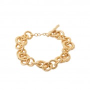 BRACELET Plaqué or 18Kt Collection "Bohème"
