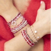 BRACELET JONC Plaqué or