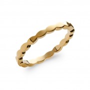 BAGUE Plaqué OR 750 Collection "Urban"