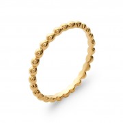 BAGUE Plaqué OR 750 Collection "Urban"