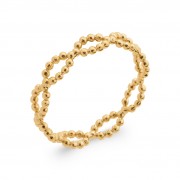 BAGUE Plaqué OR 750 Collection "Urban"