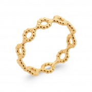 BAGUE Plaqué OR 750 Collection "Urban"