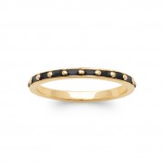 BAGUE Plaqué or 750 EMAIL
