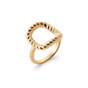 BAGUE Plaqué OR 18Kt Collection "Bohème"