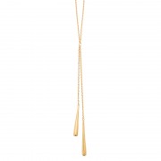 COLLIER PLAQUE OR 18Kt Collection "Bohème"