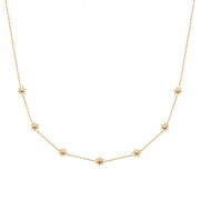 GOLD PLATED NECKLACE 750 Collection "Mon Solei"