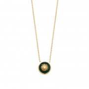 COLLIER Plaqué or 750OZ PS