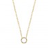 GOLD PLATED NECKLACE Collection "Diamonds" GOLD PLATED NECKLACE Collection "Diamonds"