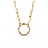 GOLD PLATED NECKLACE Collection "Diamonds" GOLD PLATED NECKLACE Collection "Diamonds"