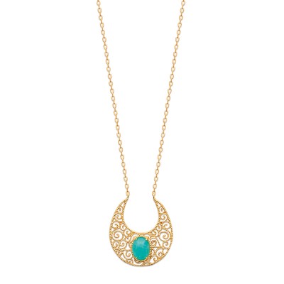 GOLD PLATED NECKLACE 750 "Le Chic Oriental"