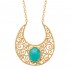 GOLD PLATED NECKLACE 750 "Le Chic Oriental" GOLD PLATED NECKLACE 750 "Le Chic Oriental"