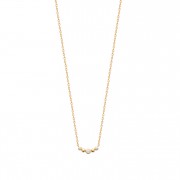 COLLIER PLAQUE OR 18Kt Collection "Diamonds"