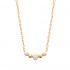 GOLD PLATED NECKLACE 750 Collection "Diamonds" GOLD PLATED NECKLACE 750 Collection "Diamonds"