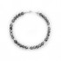 Le fil de bracelet Homme Grave «Jaspe» Gris Le fil de bracelet Homme Grave «Jaspe» Gris